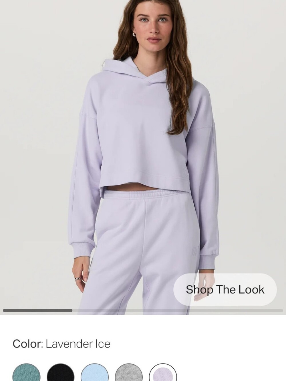 Nwt Vuori Lavender Ice Sedona Pullover Hoodie